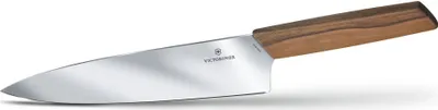 Obrázek produktu pro Dárková krabička Victorinox Swiss Modern carvingový nůž extra široký 20 cm z ořechového dřeva.
