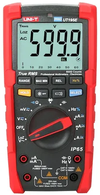 Obrázek produktu pro Multimetr Uni-T PRO UT195E