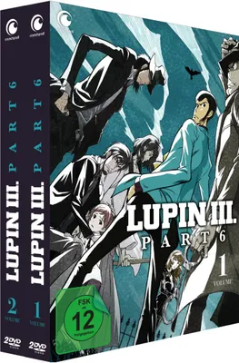 Produktbild von Lupin III. - Part 6 - Gesamtausgabe - Bundle Vol.1-2 - DVD