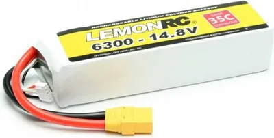 Produktbild von LiPo Akku LEMONRC 6300 - 14.8V (35C)