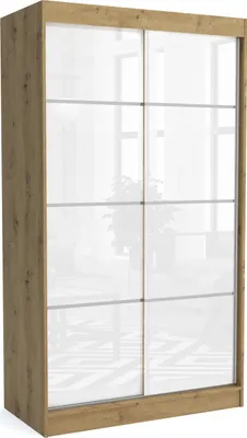 Produktbild von Moderner Schiebetürenschranke BELI 100 cm Hochglanzplatte (ARTISAN)