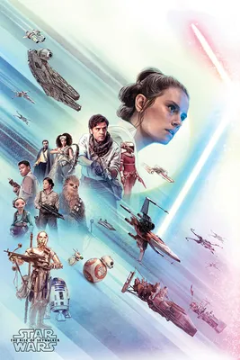 Produktbild von Star Wars - Poster - The Rise of Skywalker - Rey