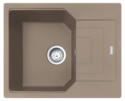 Immagine prodotto di Lavello FRANKE URBAN UBG 611-62 in CASHMERE con selettore centrale in acciaio inox / Dimensioni del foro 600 x 480 mm R15 / Lavello in granito