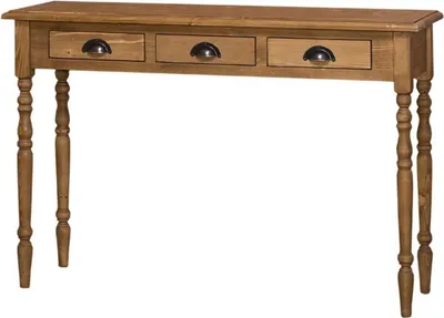 Produktbild von Casa Padrino Landhausstil Konsole Naturfarben 120 x 35 x H. 79 cm - Möbel im Landhausstil