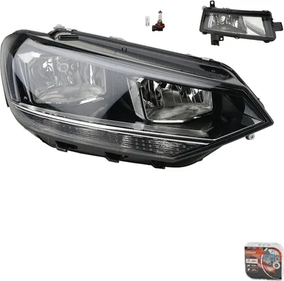 Productafbeelding van Johns, koplampen + Osram Night Breaker Laser, geschikt voor VW Touran 5T, bouwjaar 05/15-, type H7 H7 R, artikelnummer 5TB941006A, 5TA941662