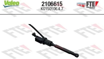 Produktbild von FTE 2106615 Kupplungsgeberzylinder passend für PEUGEOT 308 SW I (4E, 4H) 308 I Schrägheck (4A, 4C) 308 CC (4B) RCZ Coupe 408 für CITROËN C4 I (LC)