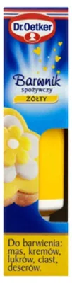Obrázek produktu pro Dr. Oetker Barwnik Spożywczy Żółty 10 g