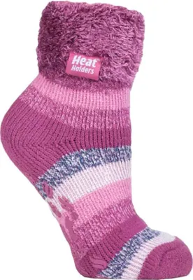 Produktbild von Heat Holders Damen Bettsocken mit ABS Stopper | 1 Paar Antirutsch Kuschelsocken
