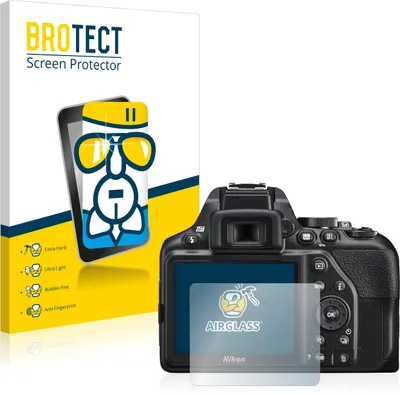 Produktbild von BROTECT Schutzglas für Nikon D3500 / D3300 Schutzfolie Panzer Folie Glas Display Schutz klar