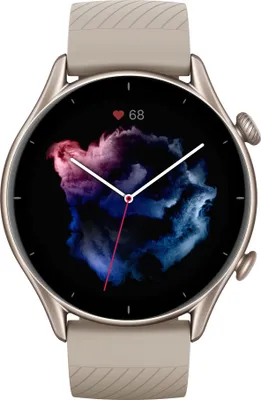 Produktbild von Amazfit GTR 3 Moonlight grey Smartwatch GPS Herzfrequenzmessung Schlafanalyse