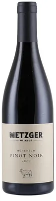 Produktbild von Weingut Metzger Pinot Noir Mühlheim trocken 2022 | Rotwein | Deutschland | 1 x 0,75 Liter