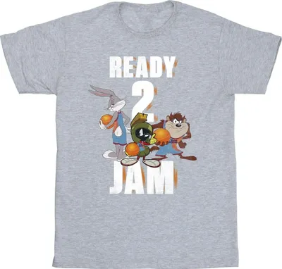 Produktbild von Space Jam: A New Legacy - "Ready 2 Jam" T-Shirt für Herren BI51857 (XL) (Grau)