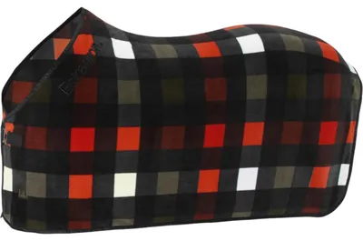 Obrázek produktu pro Dynamic Abschwitzdecke Fleece Check black.white-green-red L/145 cm