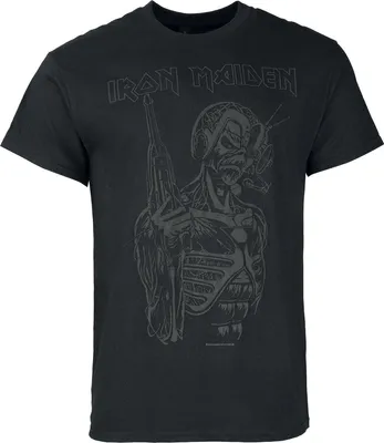 Produktbild von Iron Maiden T-Shirt Herren Somewhere In Time schwarz 4XL
