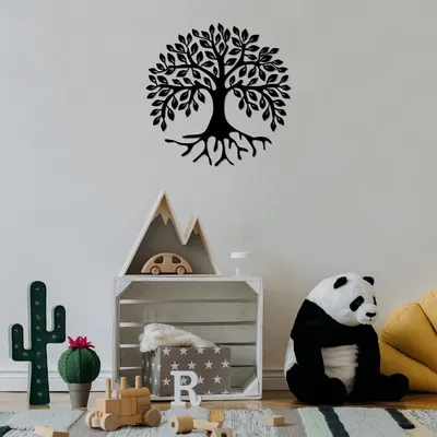 Produktbild von Wallity, Monumental- TNL2266, Schwarz, Sonstige WohnNachbildungationen, 50 x 50 cm, 100% Metall (Dicke: 1