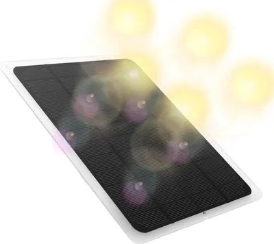 Obrázek produktu pro Přenosný monokrystalický solární panel 10 W – na cesty, kempování a outdoor