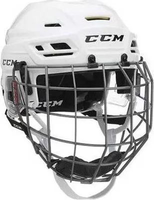 Produktbild von CCM Tacks 310 Combo SR Weiß S Eishockey-Helm
