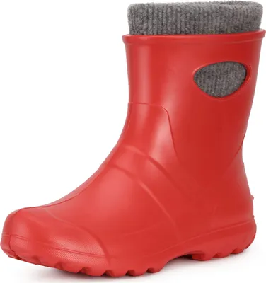 Produktbild von Ladeheid Damen federleichte Eva Thermo Gummistiefel gefüttert LA-750 (Rot, 36 EU)