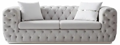 Produktbild von Wohnzimmer Set 2x 3-Sitzer-Sofa Sessel Couchtisch modern Farbe braun