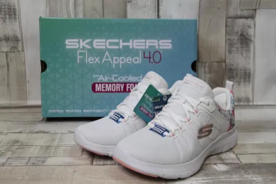 Produktbild von Skechers Sportliche Schnürschuhe Damen 31353531373536 Weiß 36 EU