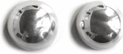 Produktbild von Blinkerrahmen Signalblende Blinker für Smart ForTwo 1998-2007 Aluminium Silber
