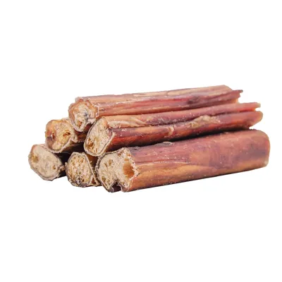 A pile of dried dog chews.