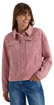 Produktbild von Cecil Damen Cord-Overshirt im Washed-Look