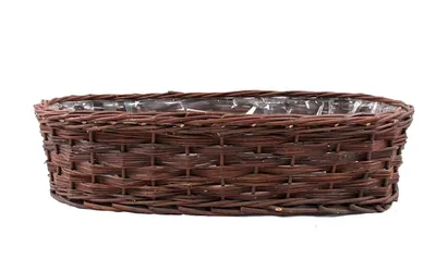 Produktbild von Blumenkasten aus Weide Antonio 50 cm