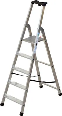 Produktbild von Facal Stufenstehleiter QUADRA S300 Aluminium 4 Stufen