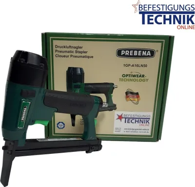 Produktbild von Prebena Klammergerät 50mm lange Nase 1GP-A16LN50 4-16mm für 80/16 Klammern A KL-01