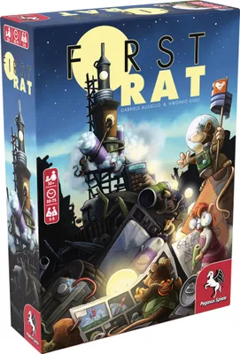 Produktbild von Pegasus First Rat, Brettspiel, Strategie, 10 Jahr(e), 30 min, Familienspiel