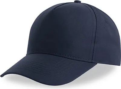 Image de Atlantis RECF | Recy Five Cap Casquette de baseball en polyester recyclé - Couleur : Navy - Taille : One Size