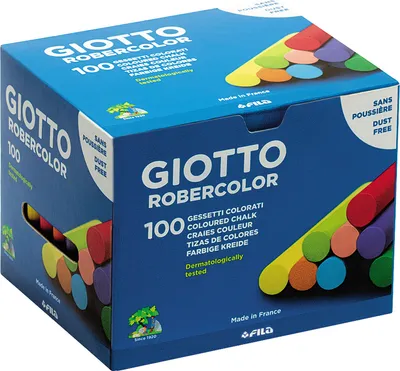 Immagine prodotto di Gesso Lyra per lavagna GIOTTO Robercolor 5390 00 assortito 100 pz.