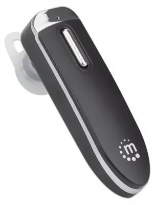 Obrázek produktu pro Náhlavní souprava Manhattan Bluetooth, Bluetooth 4.0 + EDR, provedení do uší, všesměrový mikrofon, integrované ovládací prvky, černá barva