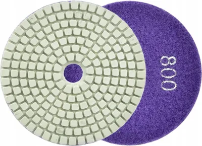 Obrázek produktu pro Lešticí kotouč pro mokré broušení glazovaných dlaždic, 100 mm GR800