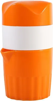 Produktbild von Manuelle Zitruspresse Orangenpresse Obstpresse Manuelle Drehpresse mit Deckel Manuelle Reibahle für Obst mit Sieb und Behälter