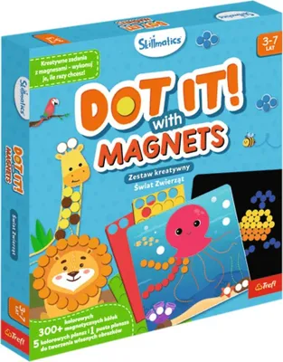 Produktbild von TREFL Skillmatics Kreativset, Dot It! Tierwelt 62601