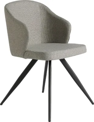 Image de Angel Cerdá chaise en tissu gris 4057