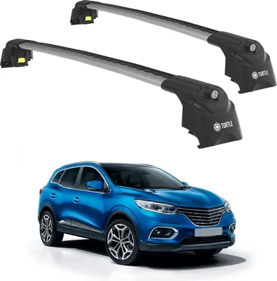 Produktbild von TURTLE DACHTRÄGER AIR-2 , Silber RENAULT KADJAR ALL 2015 - 2022 (SUV)