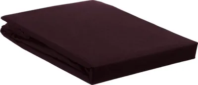 Produktbild von Ambiante Spannbettlaken  Baumwoll Uni HL Dark Red 200x210/220 rot