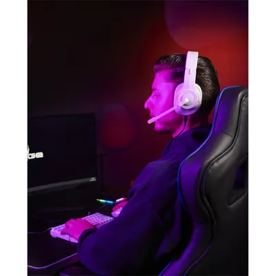 Image de Casque de jeu uRage "SoundZ 100 V2", blanc