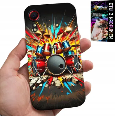 Obrázek produktu pro Pouzdro Pro Samsung Galaxy Xcover 5 - Rock Drums Rock & Roll + Fólie