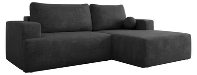 Produktbild von MIRJAN24 Ecksofa Mivo, Wohnzimmmer L-Form mit Schlaffunktion und Bettkasten (Farbe: Margo 227.09, Seite: Rechts)