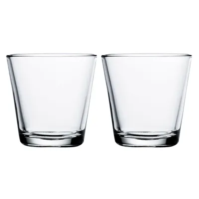 Produktbild von iittala - Kartio 2er Set Trinkglas 21 cl, klar