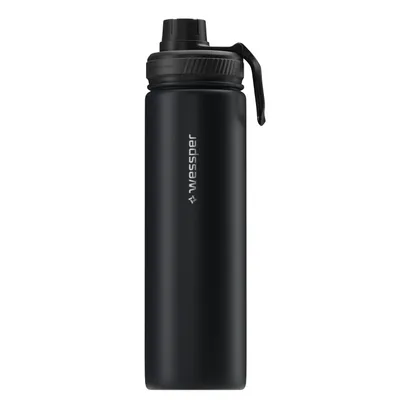 Obrázok produktu pre Termoska Wessper z nehrdzavejúcej ocele 700 ml, izolačná fľaša 0,7 l, farba čierna