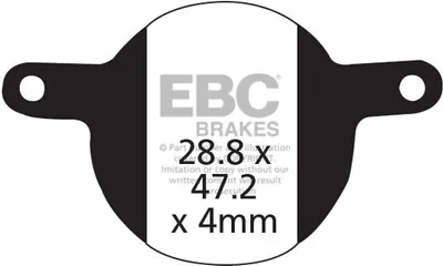 Immagine prodotto di CFA331HH - Pastiglie per freni da bicicletta EBC Brakes (sinterizzate)