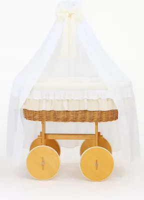 Obrázek produktu pro Walker Mand Deluxe Bellamy - Dětská kolébka - přírodní, lehká a bezpečná konstrukce