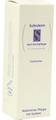 Produktbild von SULFODERM S Teint Nachtpflege parfümfrei