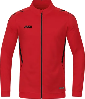 Produktbild von JAKO Kinder Polyesterjacke Challenge, Farbe:rot/schwarz, Größe:128