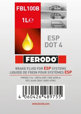 Obrázok produktu pre FERODO Brzdová kvapalina FBL100B